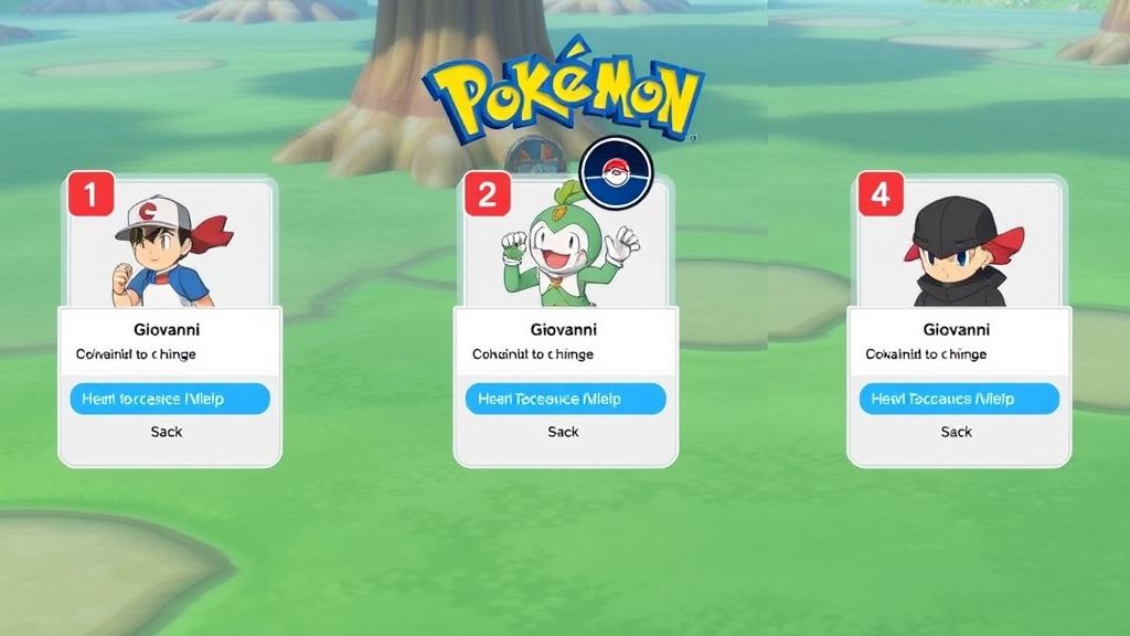 《Pokémon Go》火箭队老大Giovanni对战全攻略