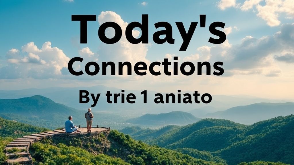 周日解谜指南：8月3日《Connections》四色难度全破解