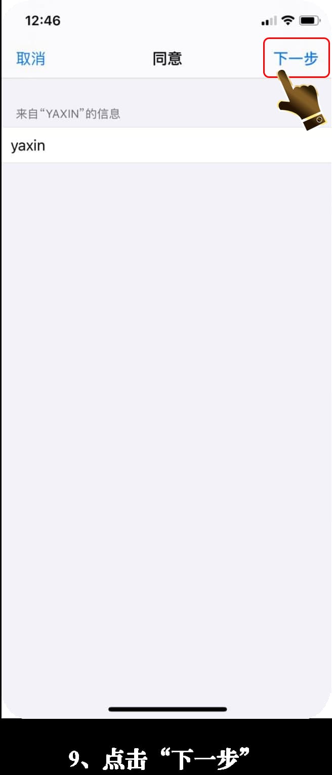 亚星ios应用安装步骤图示9